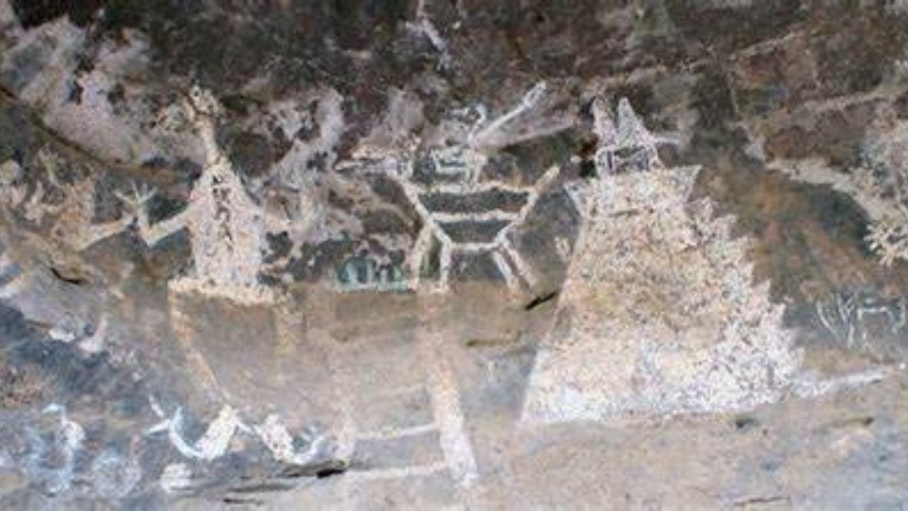 Descubren nuevas pinturas rupestres en Hidalgo