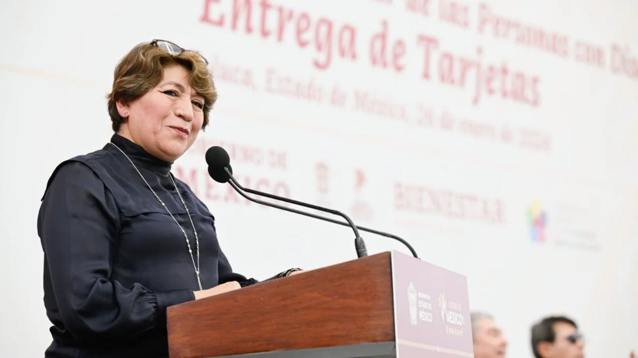 Entrega Delfina Gómez pensiones a Personas con Discapacidad en el Estado de México 155 mil beneficiarios en la primera etapa