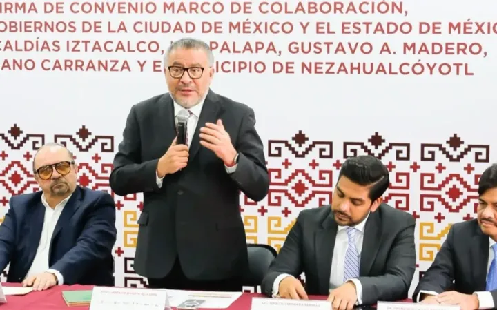Acuerdan Gobierno del Edomex y CDMX fortalecer servicios y desarrollo urbano en la Zona Metropolitana