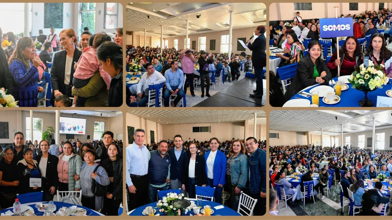 Angélica Moya reconoció el trabajo territorial de la militancia del PAN que lleva años demostrando su compromiso por Naucalpan