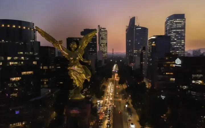 Asombroso Atardecer en la Ciudad de México