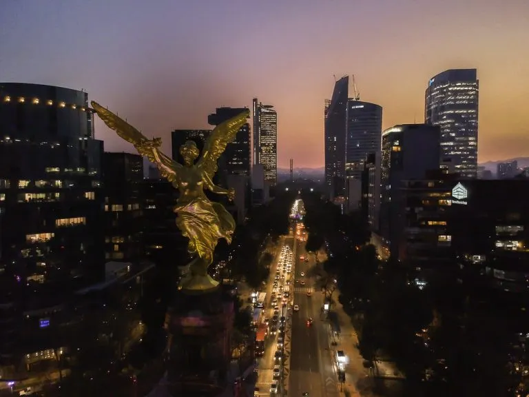 Asombroso Atardecer en la Ciudad de México