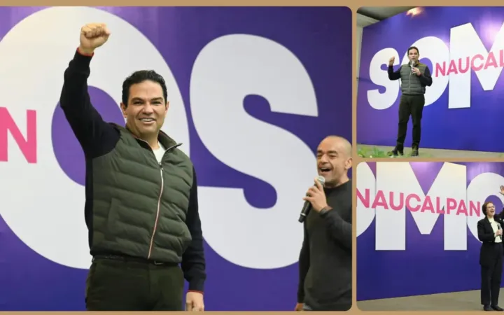 Con un llamado a la Unidad, Enrique Vargas sostiene reelección de Angélica Moya en Naucalpan