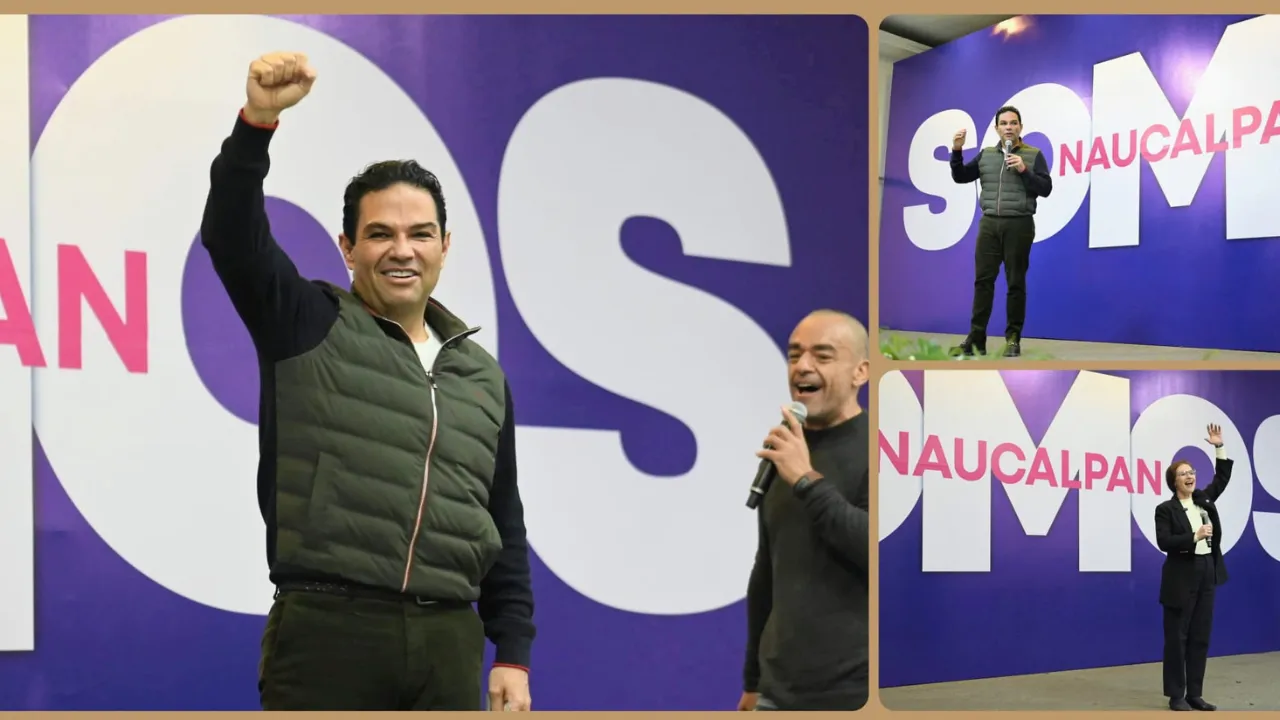 Con un llamado a la Unidad, Enrique Vargas sostiene reelección de Angélica Moya en Naucalpan