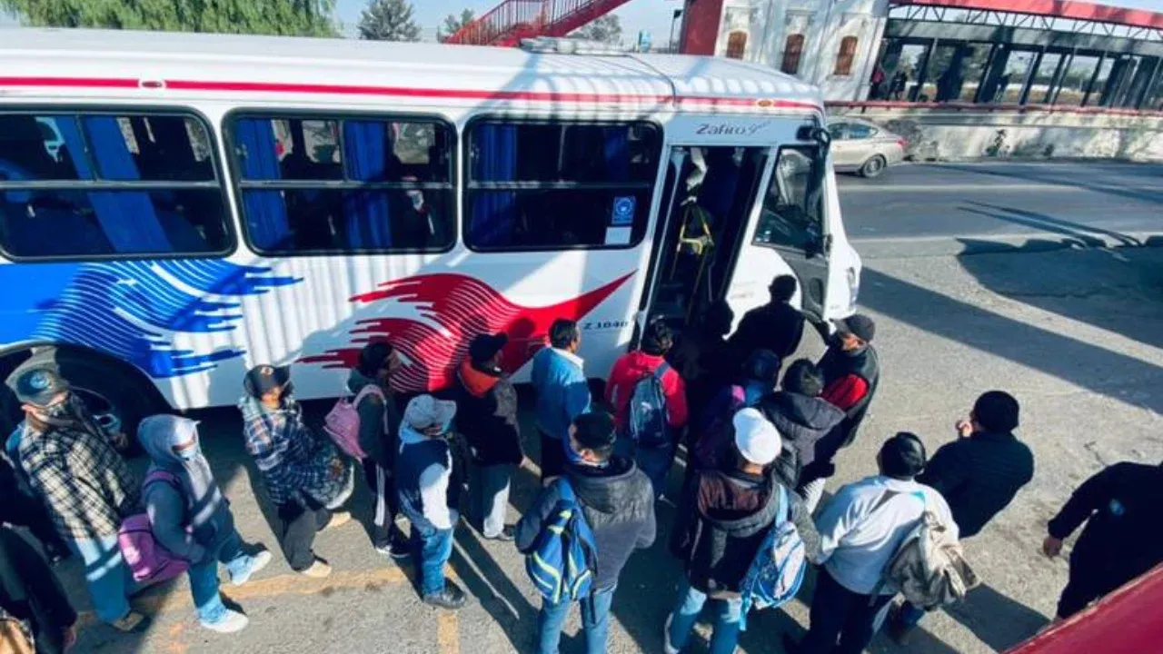 Disminuyen delitos de robo con violencia en transporte público y de carga en Edomex