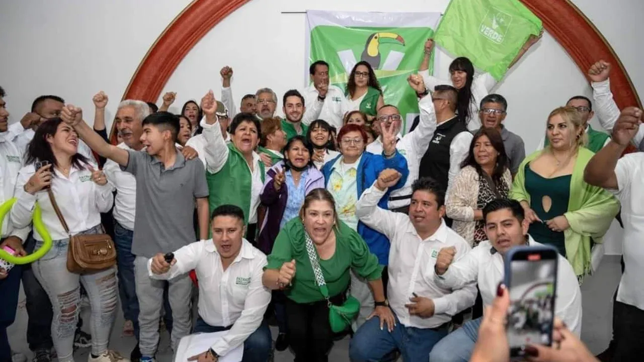 Enfoca PVEM baterías con estructuras para fortalecer proyecto de transformación de la gobernadora Delfina Gómez Álvarez