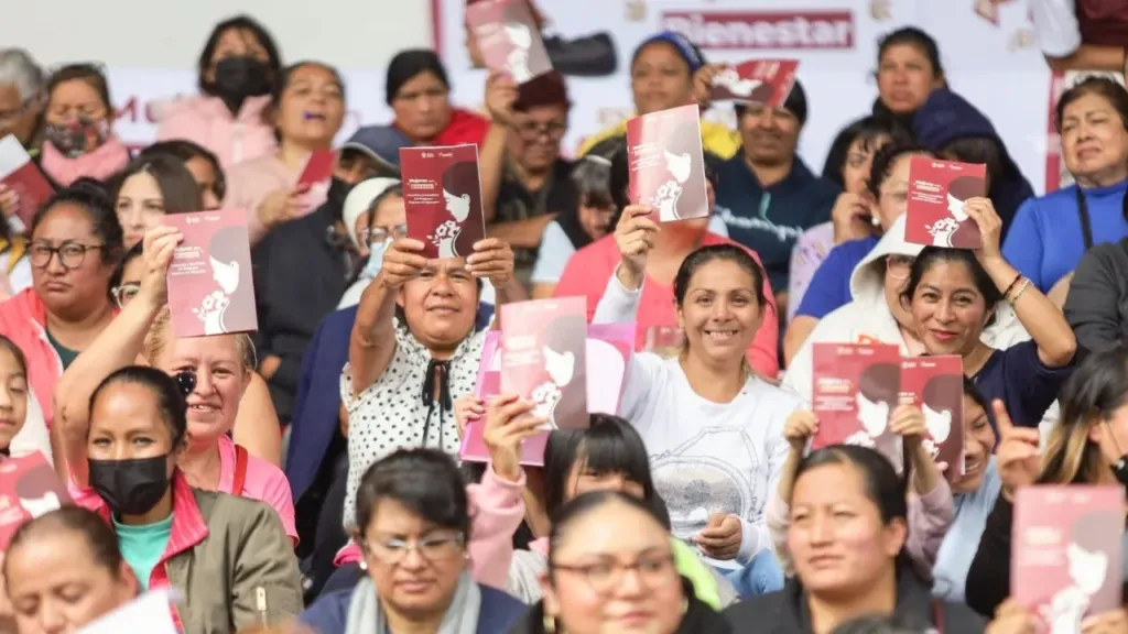 Gobernadora Delfina Gómez abre segunda etapa del programa mujeres con bienestar; el apoyo cubrirá a 650 mil mexiquenses
