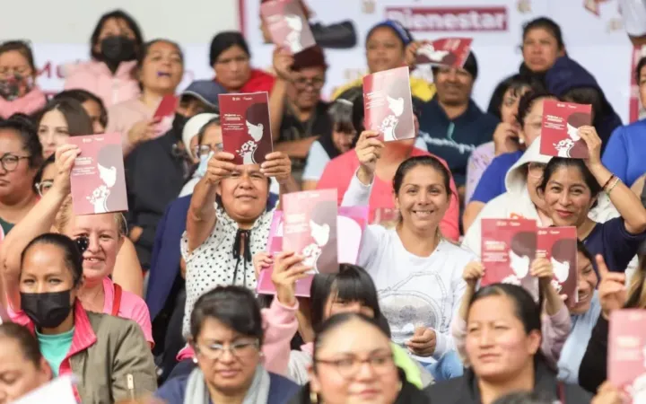 Gobernadora Delfina Gómez abre segunda etapa del programa mujeres con bienestar; el apoyo cubrirá a 650 mil mexiquenses