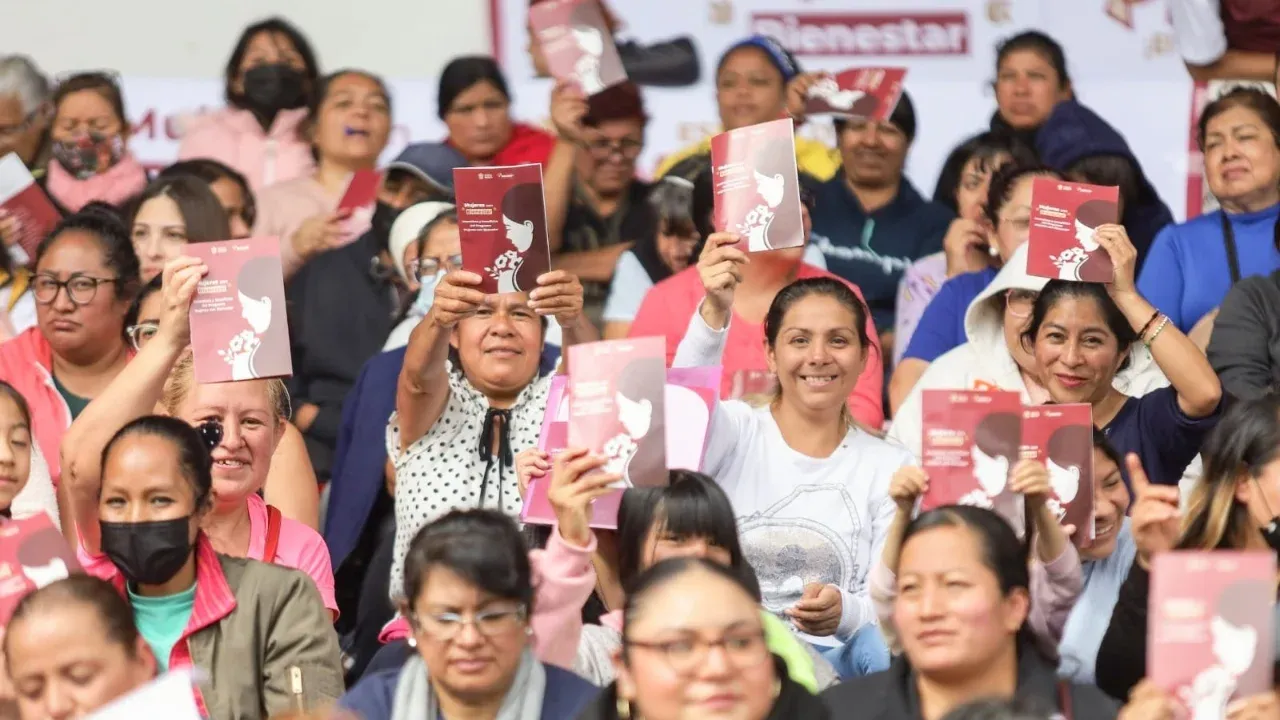 Gobernadora Delfina Gómez abre segunda etapa del programa mujeres con bienestar; el apoyo cubrirá a 650 mil mexiquenses