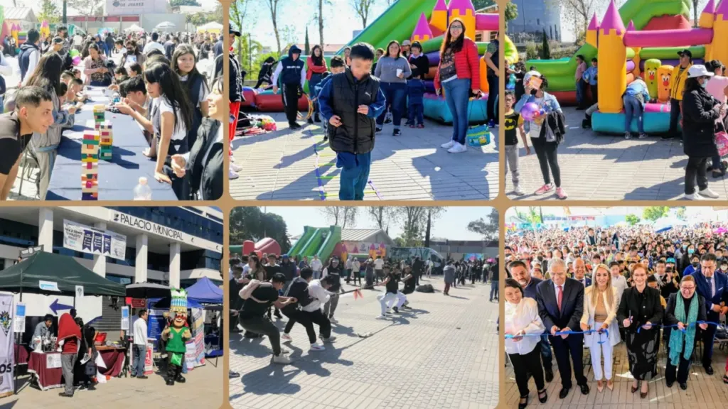 Inaugura la alcaldesa de Naucalpan Angélica Moya Festival Educativo Municipal 2024:” Por una Cultura de Paz”