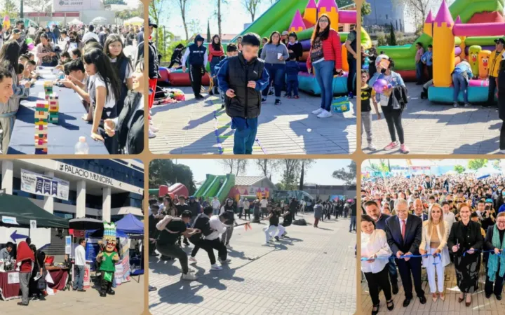 Inaugura la alcaldesa de Naucalpan Angélica Moya Festival Educativo Municipal 2024:” Por una Cultura de Paz”