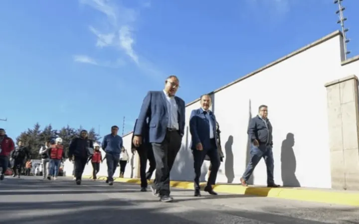 Inaugura Pedro Rodríguez repavimentación de la Avenida Valle Espíritu Santo en el municipio de Atizapán de Zaragoza