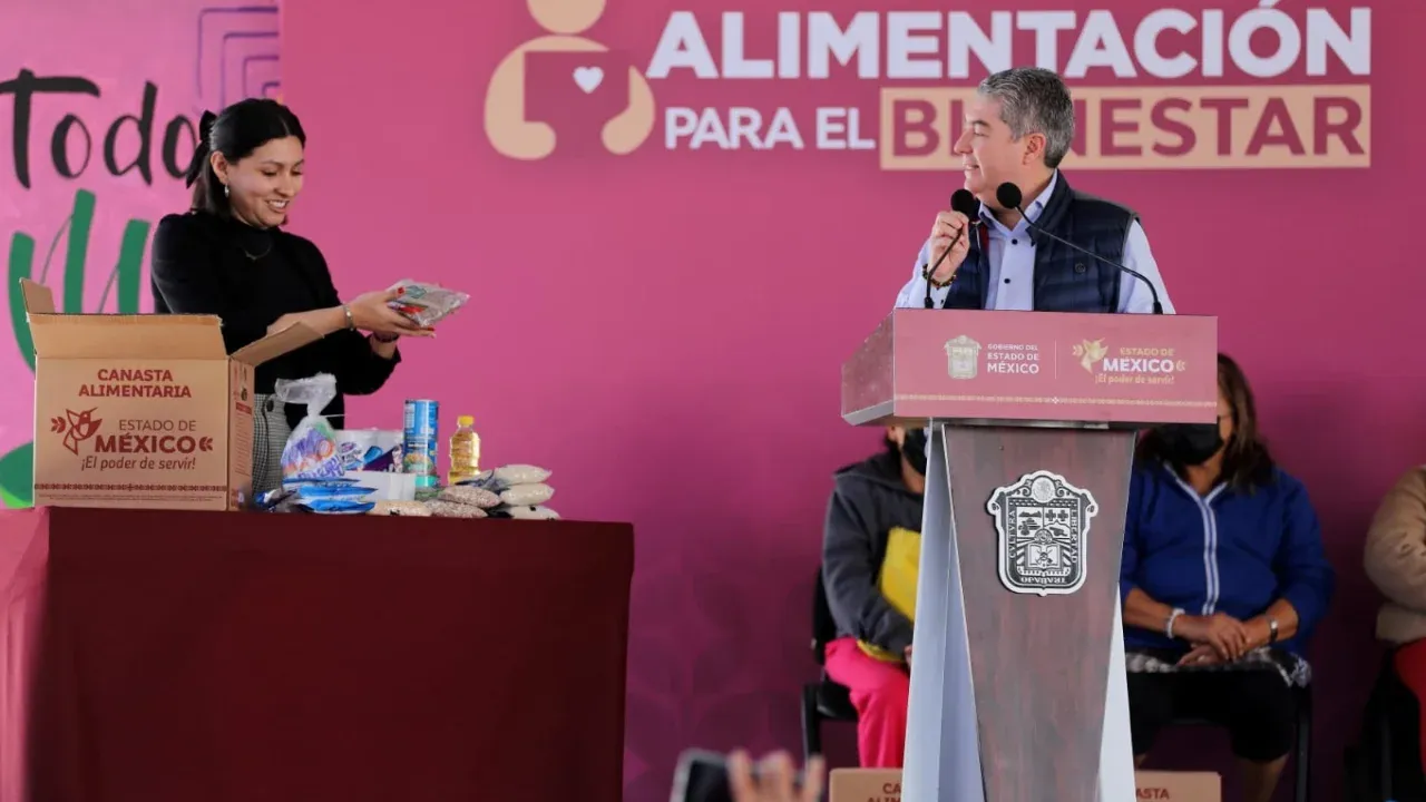 La Gobernadora Delfina Gómez arranca Programa Alimentación para el Bienestar en Edomex.