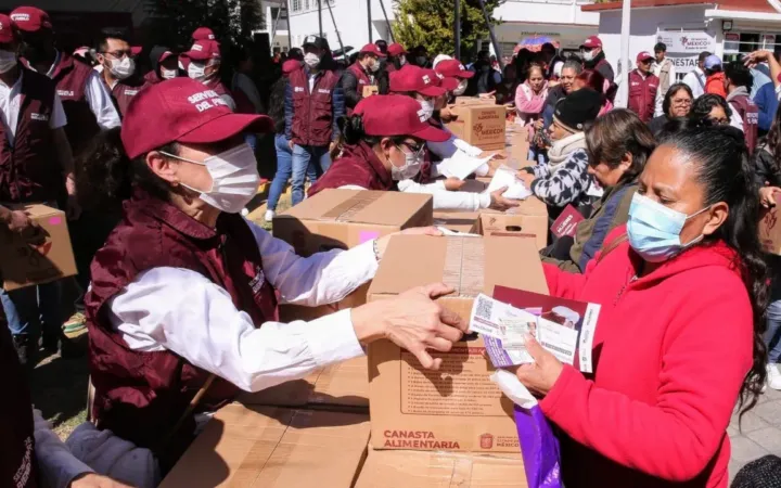 La Gobernadora Delfina Gómez arranca Programa Alimentación para el Bienestar en Edomex.