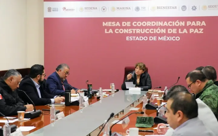Mejora percepción de seguridad y disminuyen homicidios dolosos en Edomex, informan a la Gobernadora Delfina Gómez