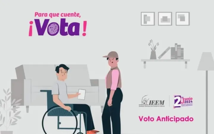 Mexiquenses podrán votar anticipadamente en la elección de diputaciones locales y ayuntamientos