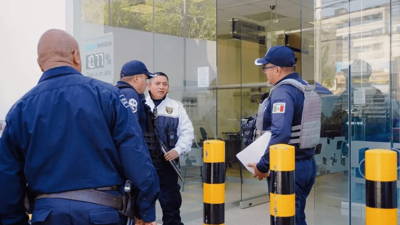 Previene Naucalpan incidencia delictiva en sucursales bancarias con Operativo Júpiter
