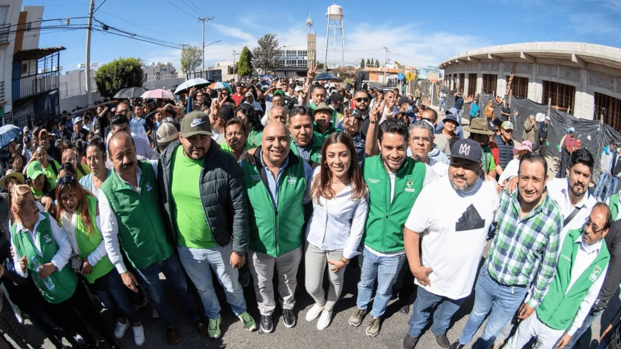 Se suman al PVEM en Chalco sección 36 de la CTM, jóvenes, liderazgos políticos y organizaciones sociales