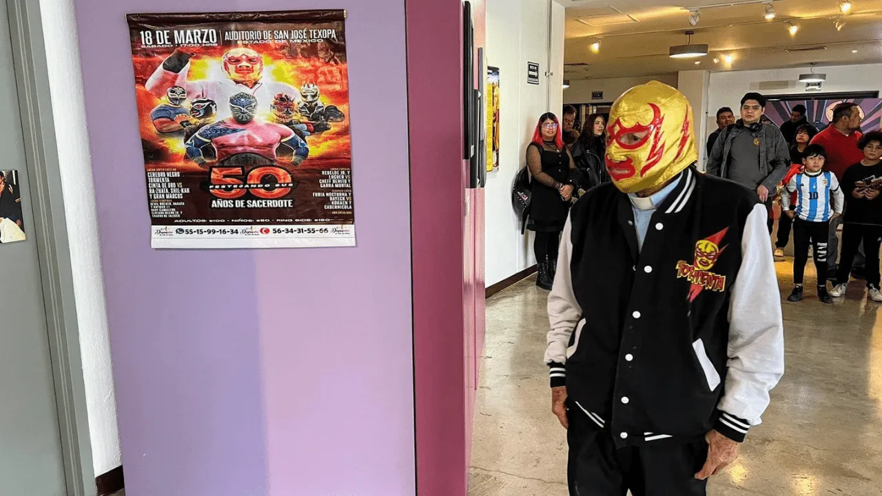 Sigue abierta al público “Lucha libre, Auténtica pasión mexicana” en el Centro Cultural Mexiquense Bicentenario de Texcoco