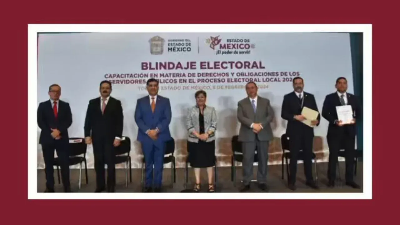 Capacita gobierno del Edoméx a servidores públicos en materia electoral