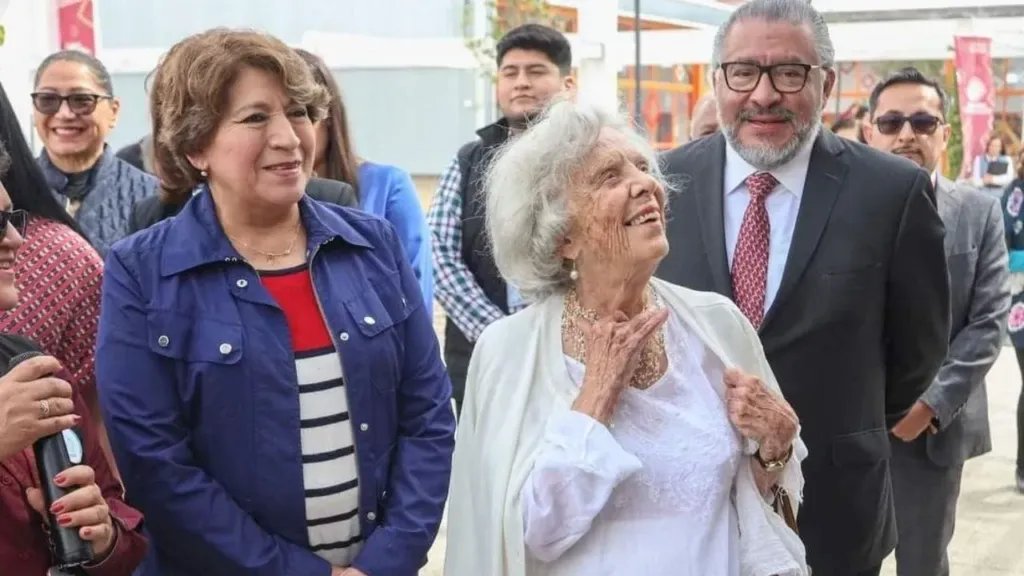 Convergen la cultura y la justicia social en el ágora y biblioteca Elena Poniatowska: gobernadora Delfina Gómez
