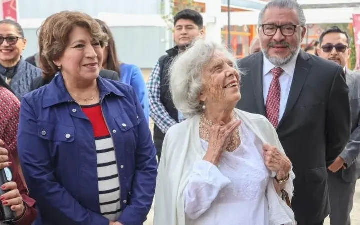 Convergen la cultura y la justicia social en el ágora y biblioteca Elena Poniatowska: gobernadora Delfina Gómez