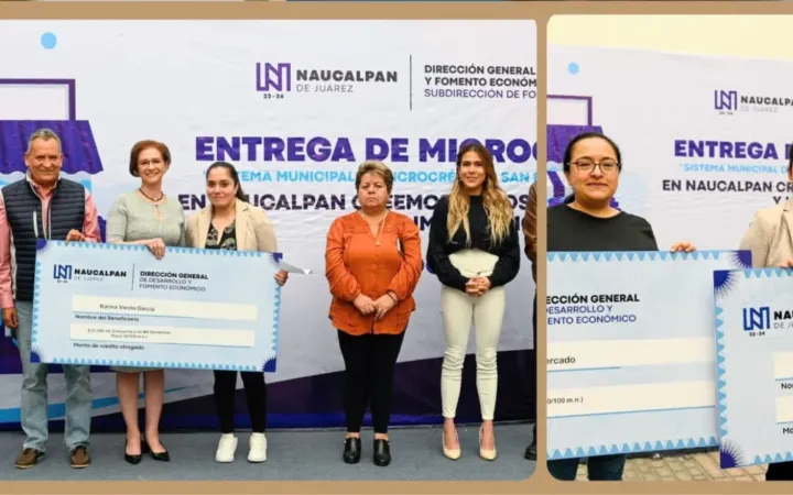 Entrega Angélica Moya 71 créditos a microempresarios y emprendedores