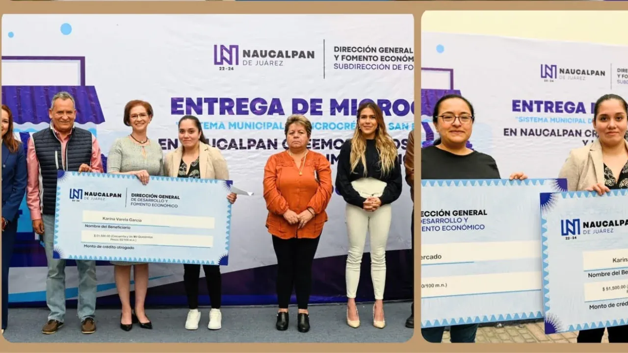 Entrega Angélica Moya 71 créditos a microempresarios y emprendedores