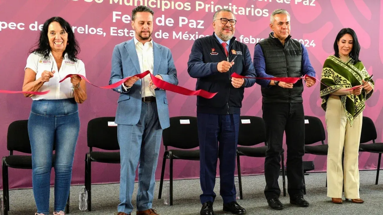 Horacio Duarte: “Feria de la Paz, acciones concretas para la seguridad y el bienestar del Edomex”