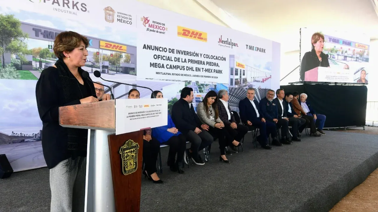 Impulsa Delfina Gómez inversión histórica por 4 mil mdd en Edoméx