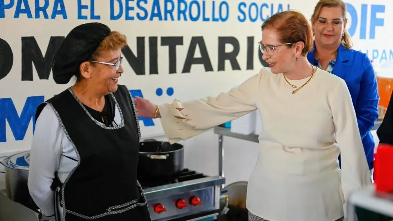 Inaugura Angélica Moya Tercer Comedor Comunitario en Naucalpan