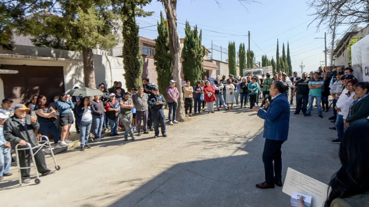 Inaugura Pedro Rodríguez trabajos de mejoramiento de infraestructura hidráulica en Atizapán de Zaragoza