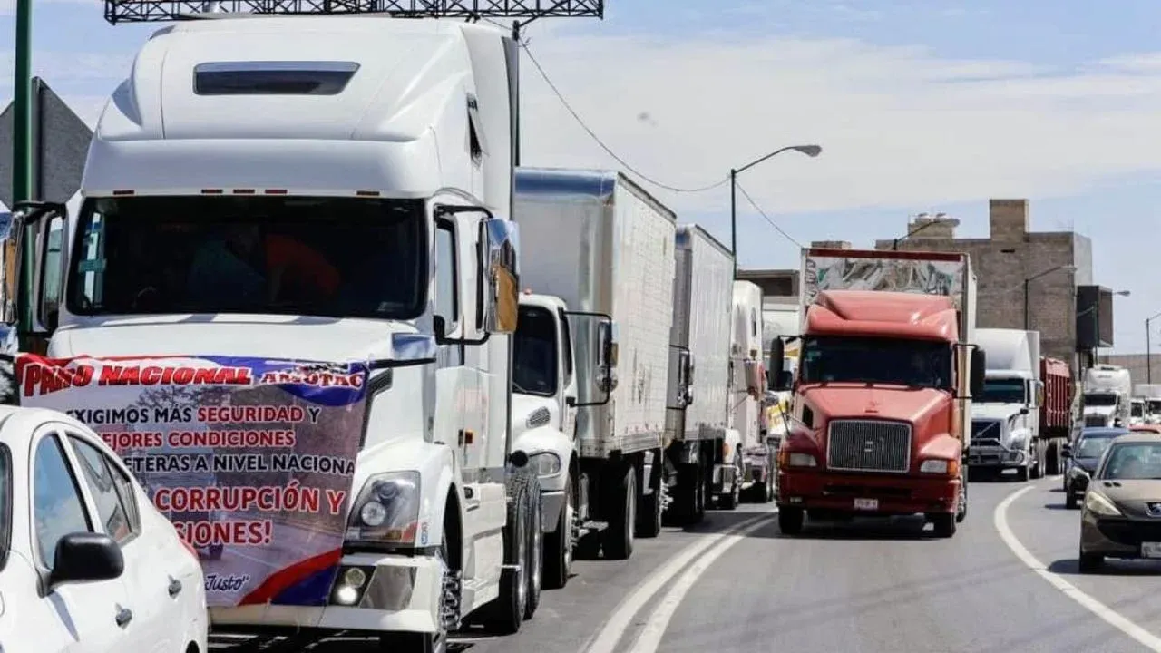 Paro Nacional de Transportistas paraliza la ZMVM