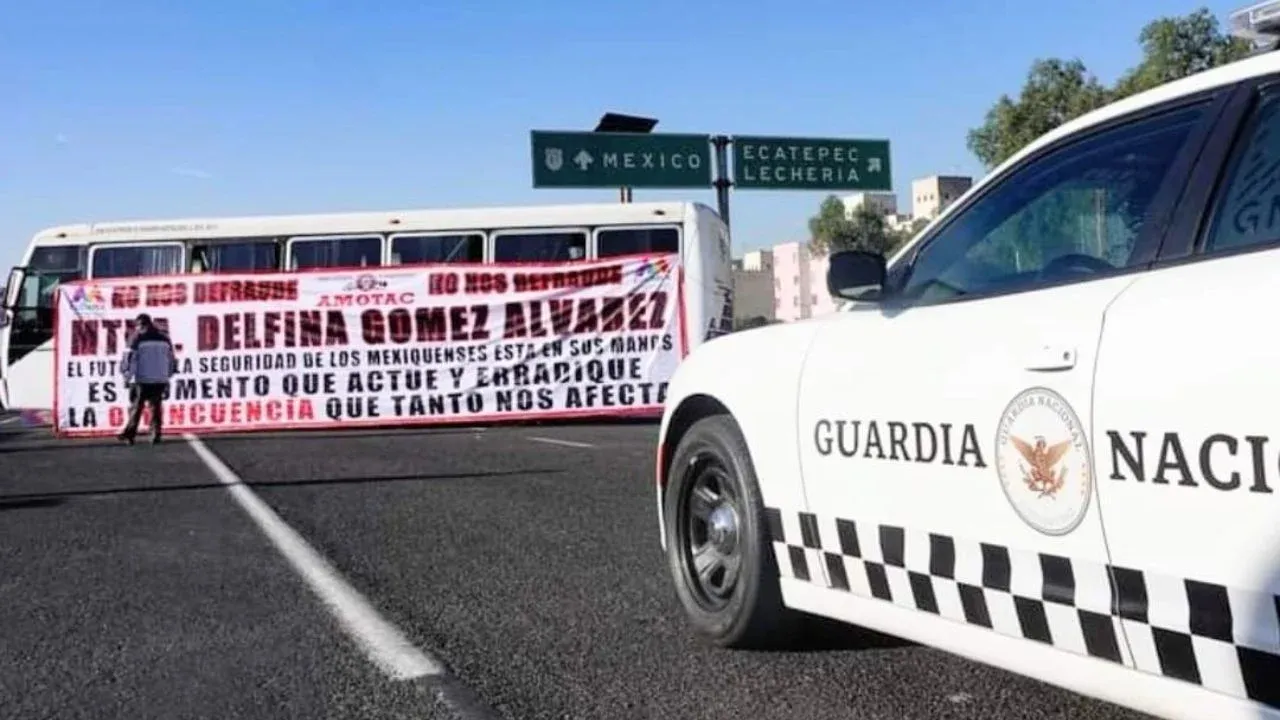 Paro Nacional de Transportistas paraliza la ZMVM