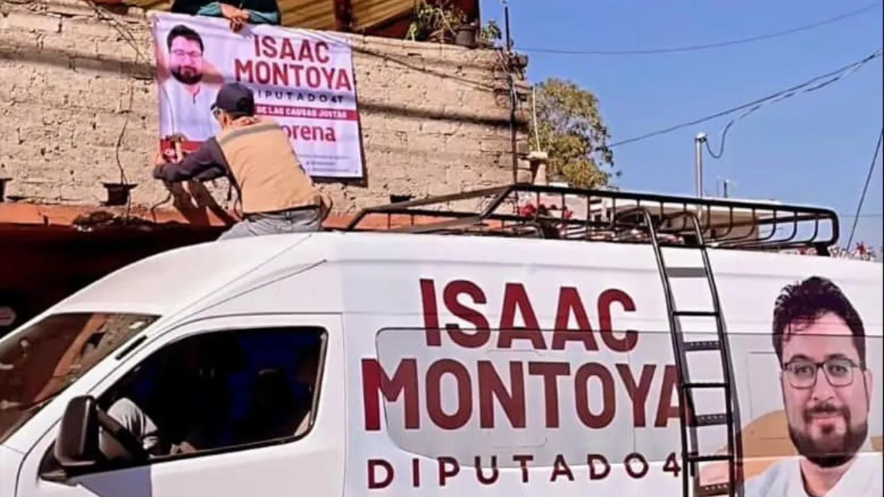 Pende de “tan solo un hilo” candidatura de morena del diputado Issac Montoya en Naucalpan por presuntos delitos electorales