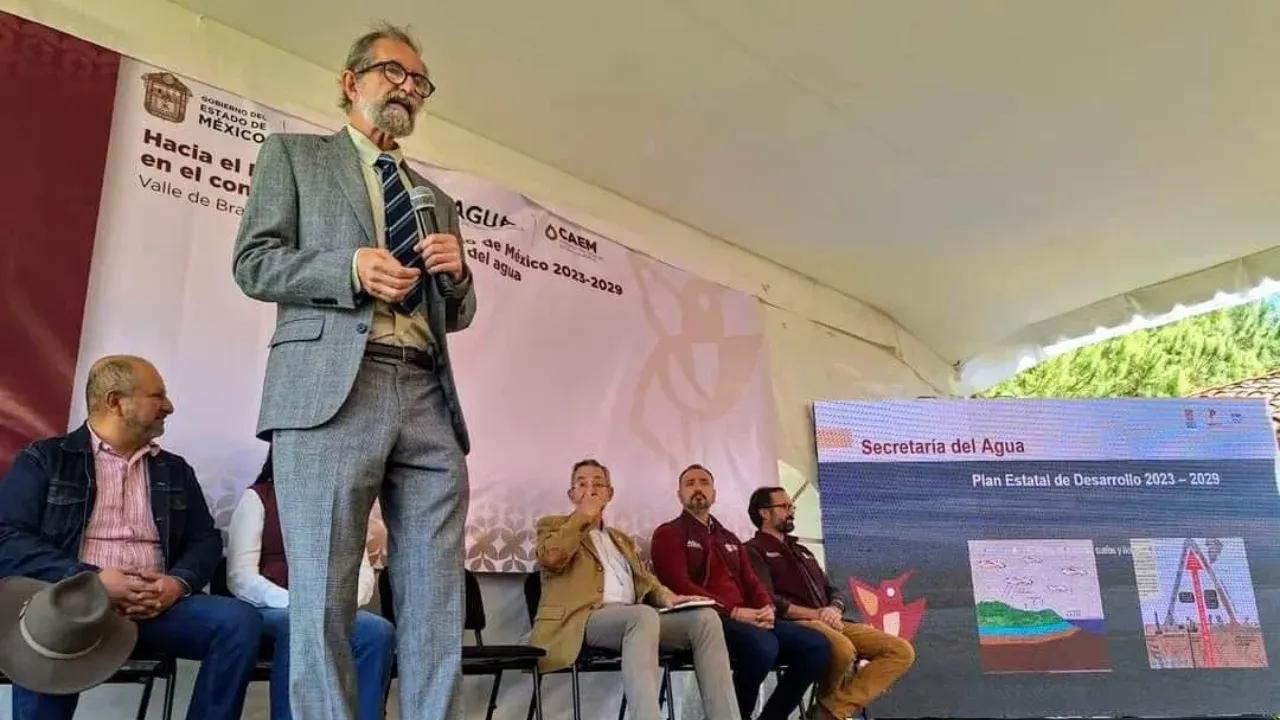 Presenta Edomex plan hídrico Emergente para enfrentar crisis del agua