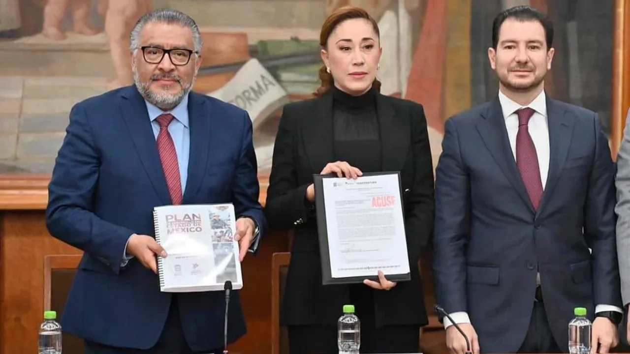 Recibe Congreso mexiquense propuesta de Plan de Desarrollo 2023-2029