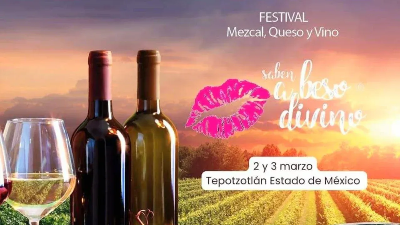 Tepotzotlán preparado para "El Festival Mezcal, Queso y Vino Saben a Beso Divino"