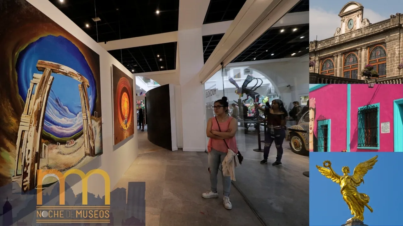 Tours y exposiciones: 15 años de Noche de Museos en CDMX