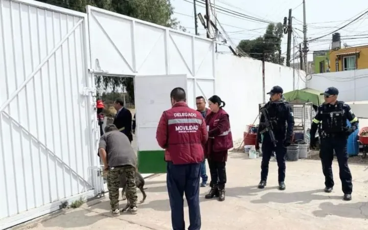 Tras operativo conjunto SEMOV, SSEM y FGJEM clausuran tres establecimientos clandestinos de grúas y depósitos de vehículos