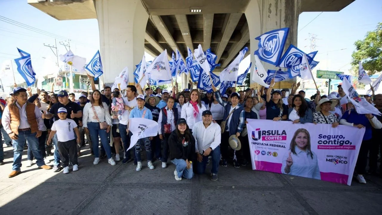 Arranca Úrsula Cortés campaña por diputación federal del distrito 24 del Estado de México