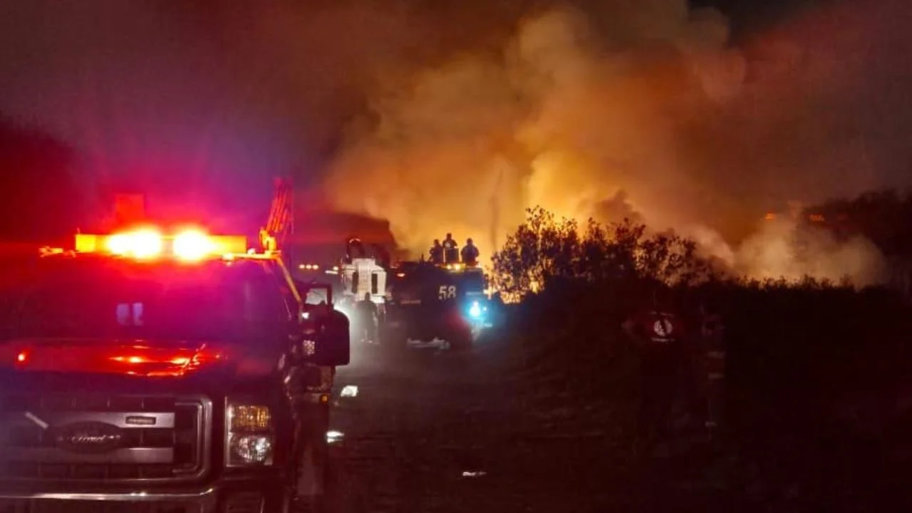 Revive Incendio en Vaso Regulador El Cristo en Naucalpan