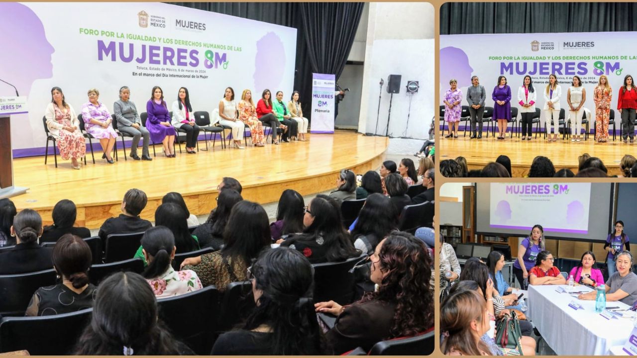 Edomex abre diálogo para la agenda de igualdad y derechos de las mujeres