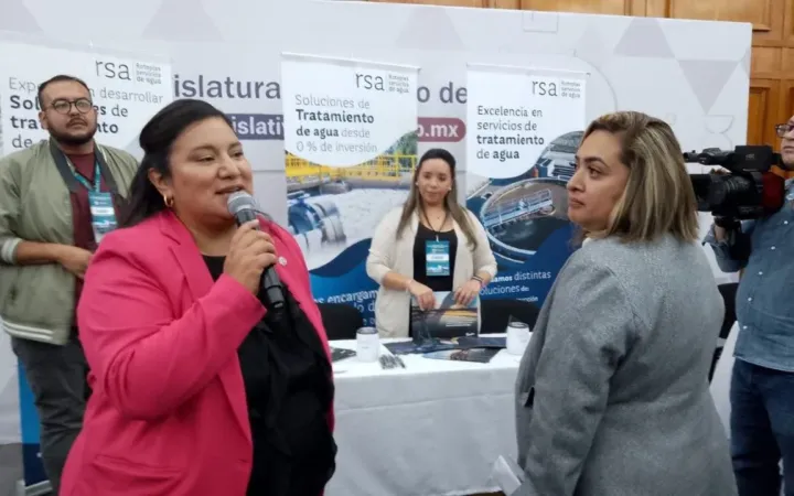 Beatriz García expone principales líneas de conducción legislativa que impulsa para garantizar uso eficiente del agua en Edomex