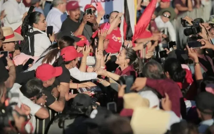 Claudia Sheinbaum promete cambios en el PJF y sentenció que “La Transformación pronto llegará a Jalisco”