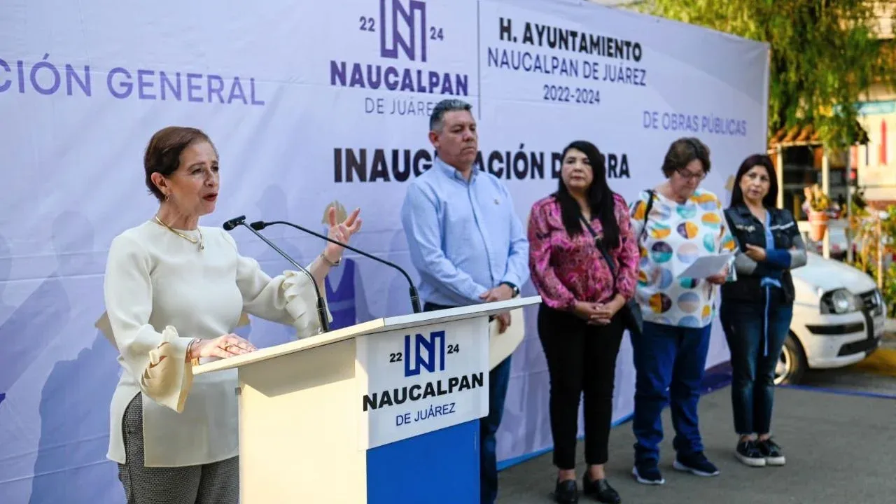 Con una inversión de 12.5 mdp rehabilitan calles en Jardines de San Mateo y Ciudad Satélite