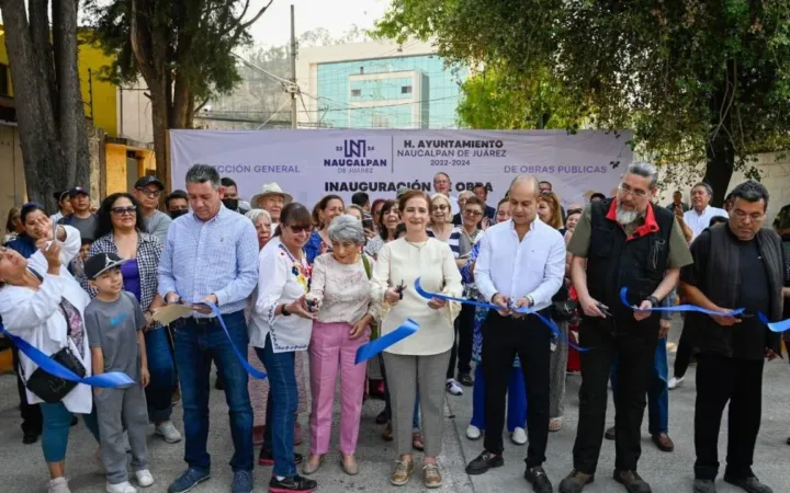 Con una inversión de 12.5 mdp rehabilitan calles en Jardines de San Mateo y Ciudad Satélite
