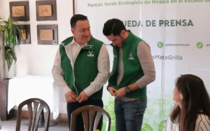 Edgar Olvera ex alcalde panista en Naucalpan se va al PVEM en Edomex