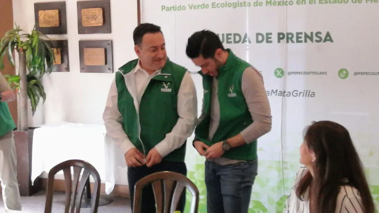 Edgar Olvera ex alcalde panista en Naucalpan se va al PVEM en Edomex