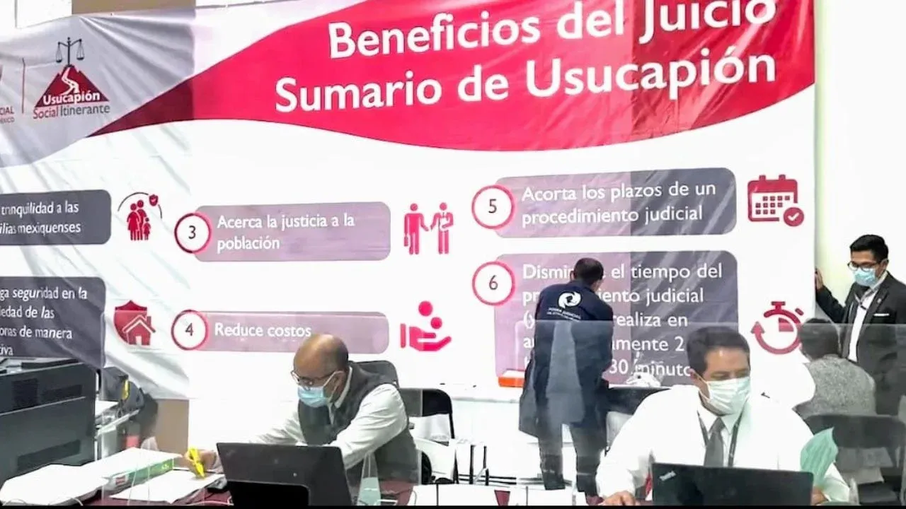“El juicio sumario de usucapión es una vía para regularizar la tenencia de la tierra en el Edomex”: SEDUI